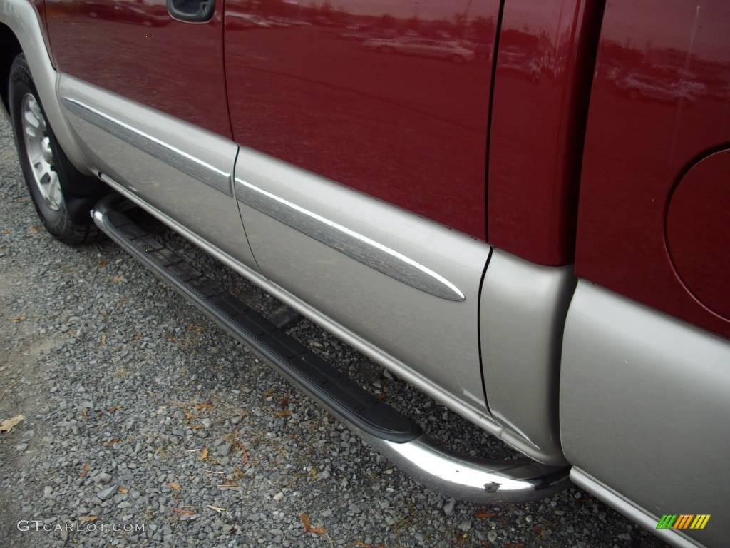 2006 Sierra 1500 SLE Extended Cab 4x4 - Sport Red Metallic / Dark Pewter photo #13