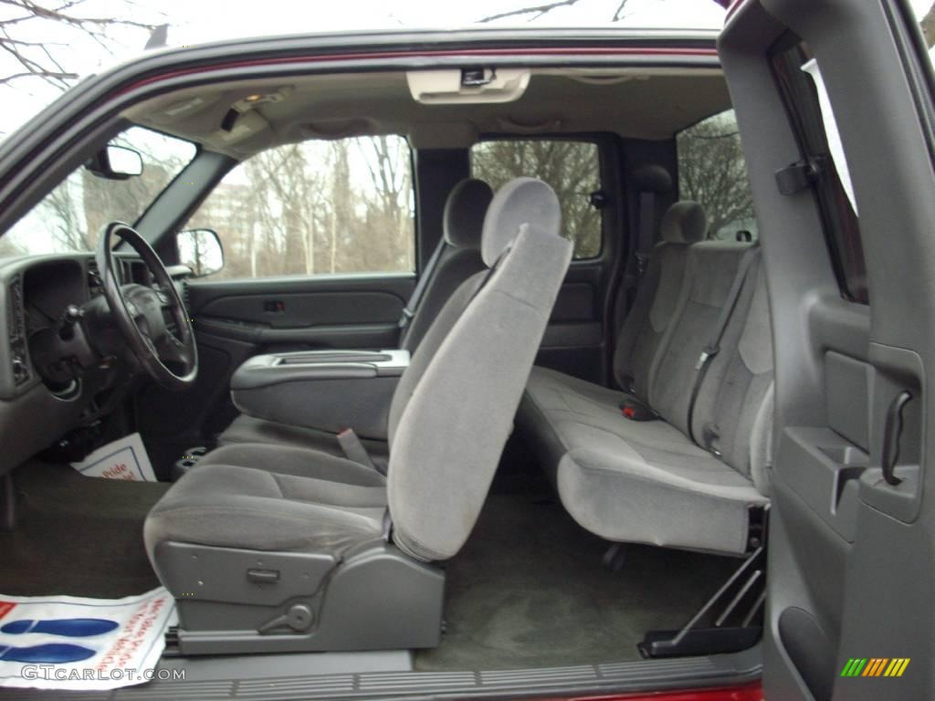 2006 Sierra 1500 SLE Extended Cab 4x4 - Sport Red Metallic / Dark Pewter photo #14