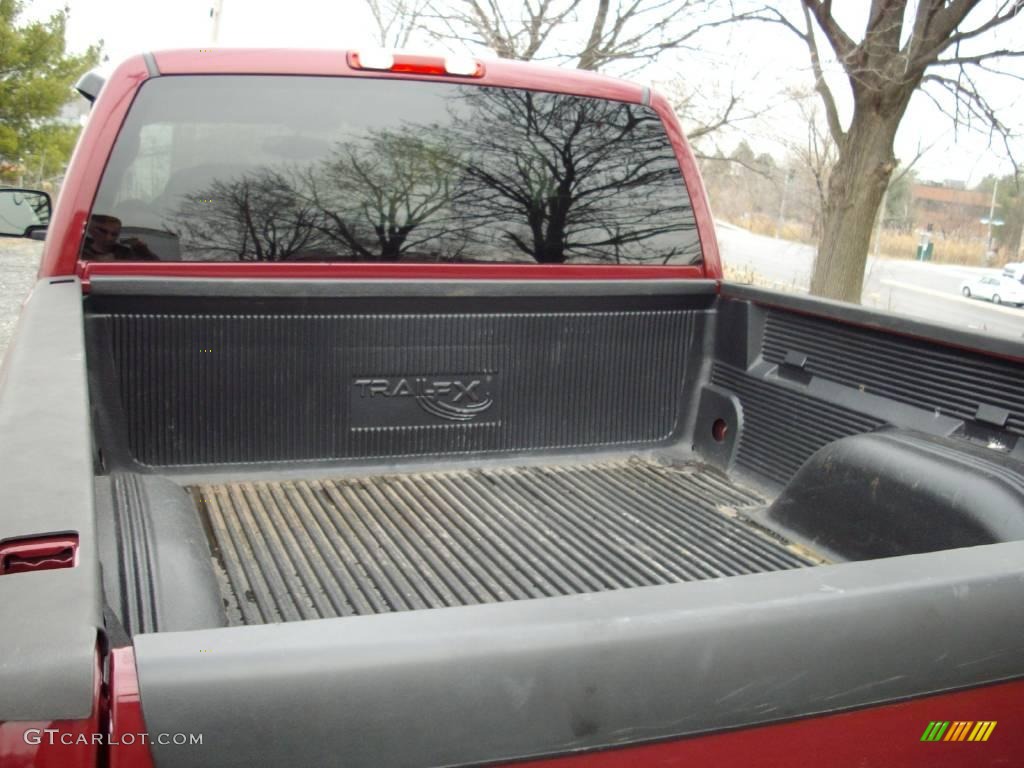 2006 Sierra 1500 SLE Extended Cab 4x4 - Sport Red Metallic / Dark Pewter photo #18