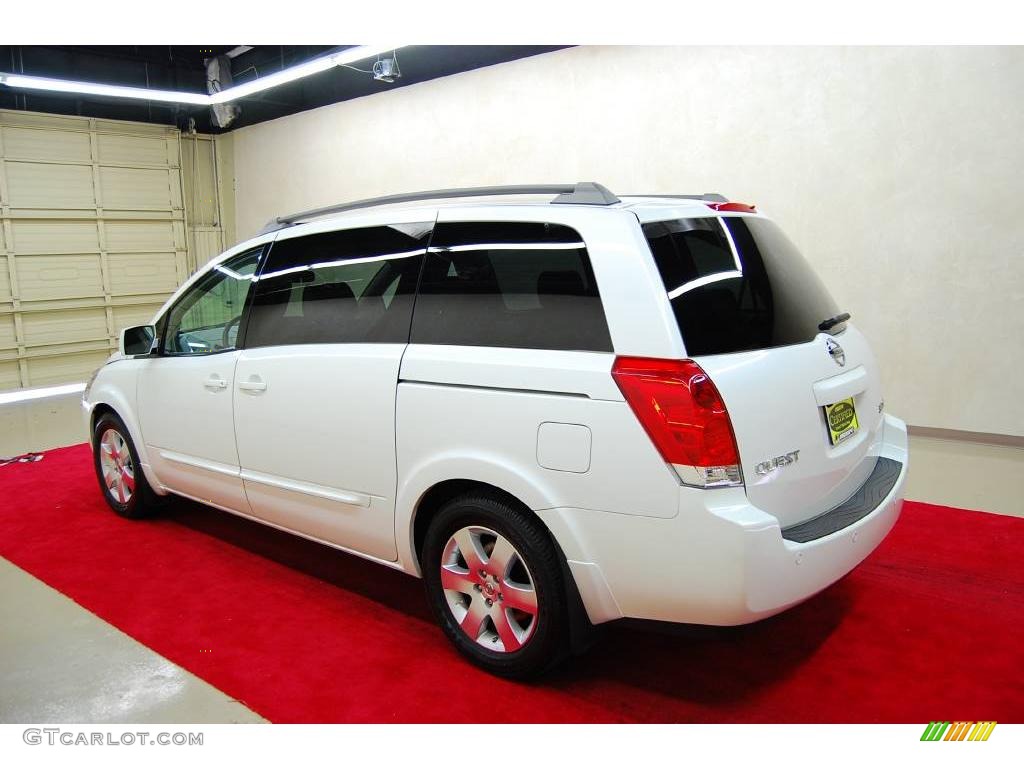 2006 Quest 3.5 SE - Nordic White Pearl / Gray photo #4