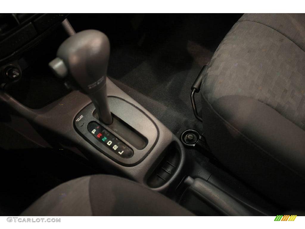 2003 Accent GL Sedan - Ebony Black / Gray photo #13