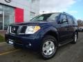 2007 Majestic Blue Metallic Nissan Pathfinder SE 4x4  photo #1