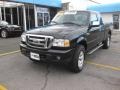 2007 Black Ford Ranger XLT SuperCab 4x4  photo #2