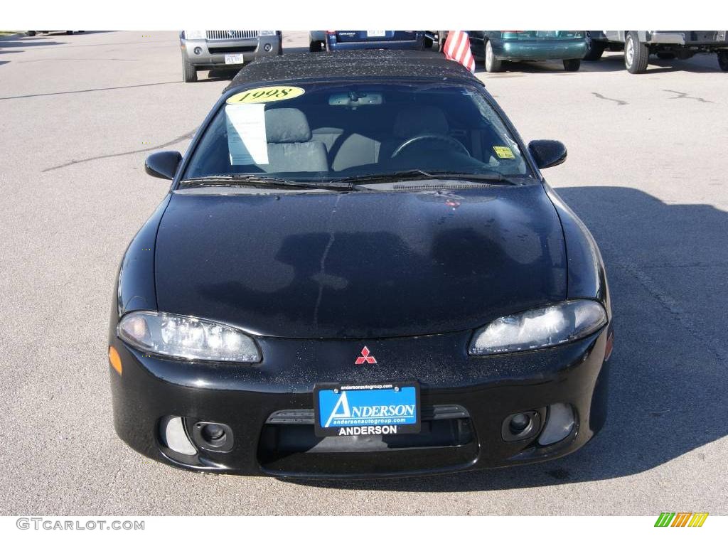 1998 Eclipse Spyder GS - Kalapana Black / Gray photo #2