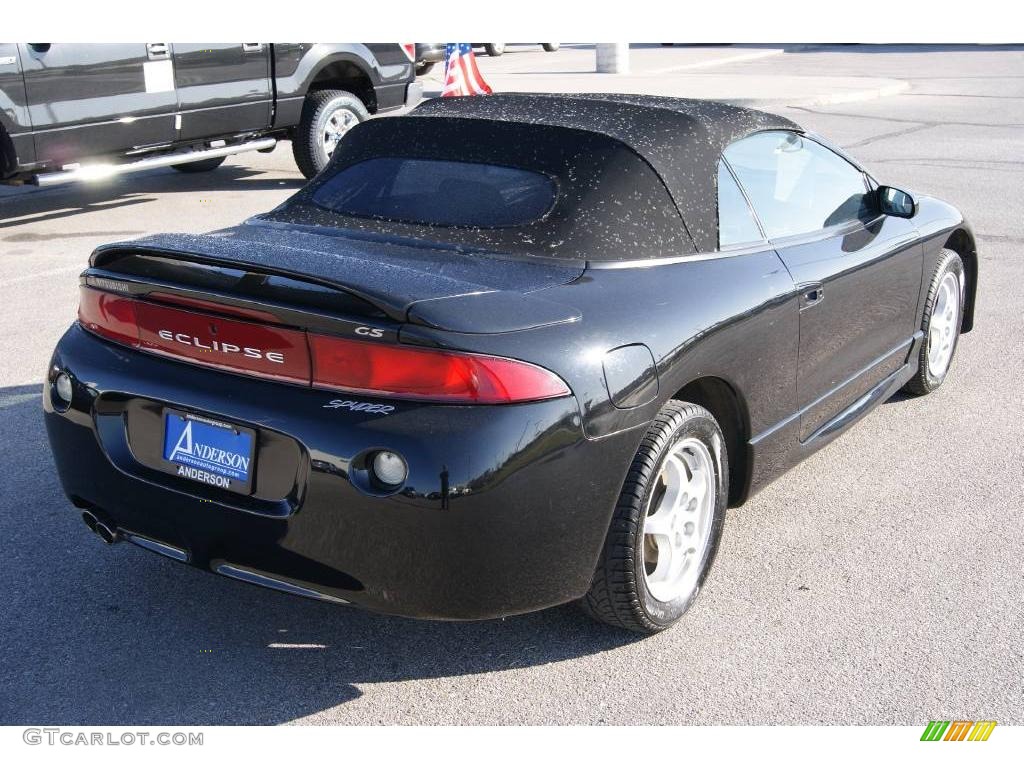 1998 Eclipse Spyder GS - Kalapana Black / Gray photo #4