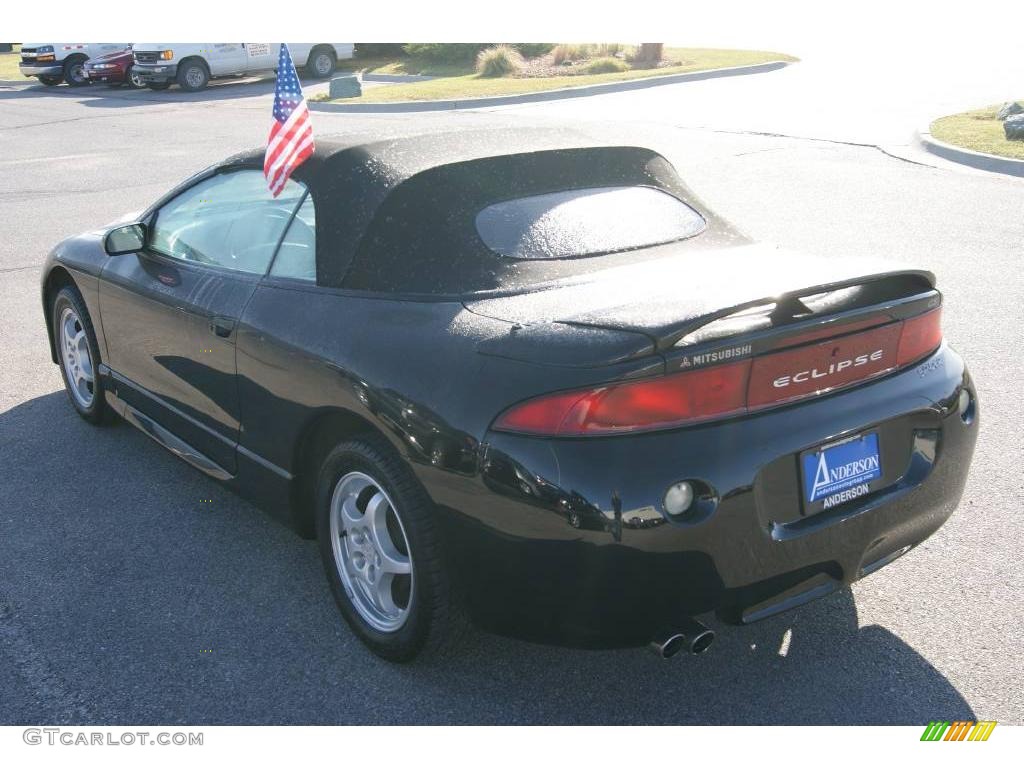 1998 Eclipse Spyder GS - Kalapana Black / Gray photo #6