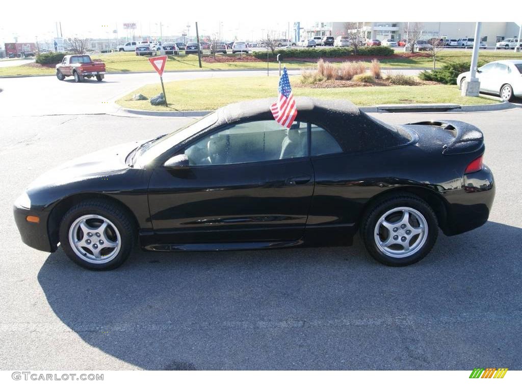 1998 Eclipse Spyder GS - Kalapana Black / Gray photo #7