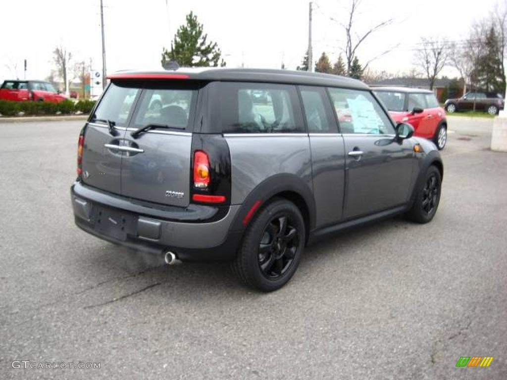 2010 Cooper Clubman - Dark Silver Metallic / Grey/Carbon Black photo #5