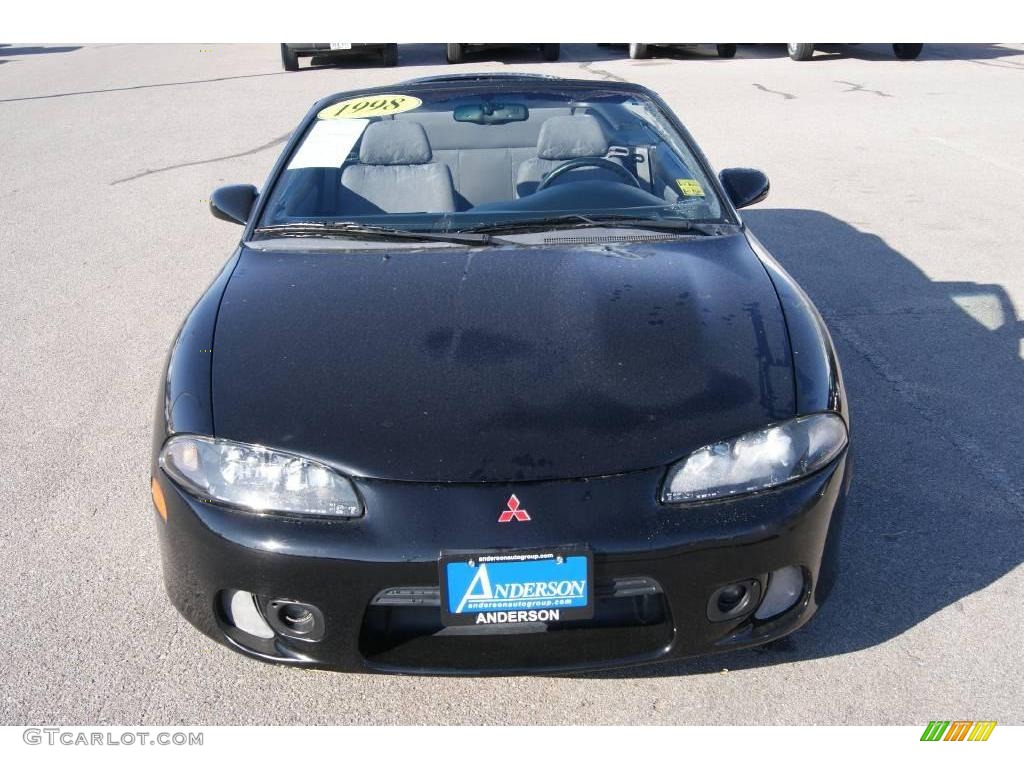 1998 Eclipse Spyder GS - Kalapana Black / Gray photo #18