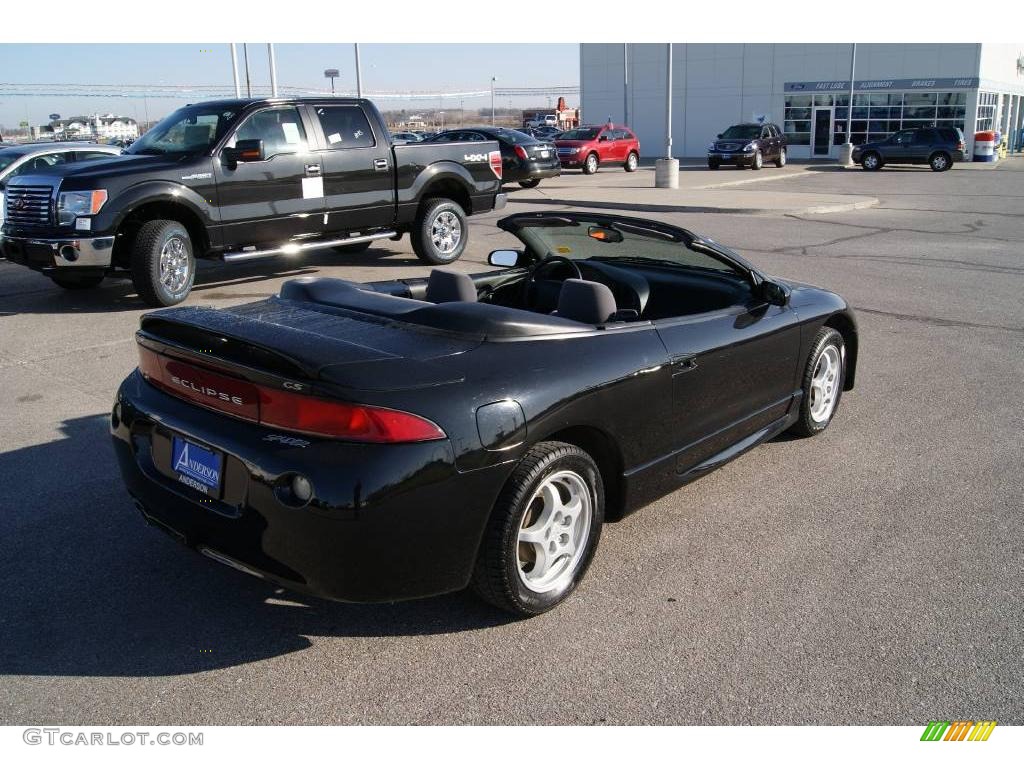 1998 Eclipse Spyder GS - Kalapana Black / Gray photo #21
