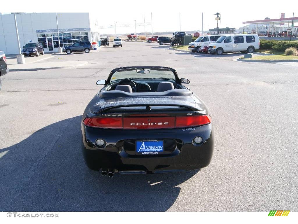 1998 Eclipse Spyder GS - Kalapana Black / Gray photo #22