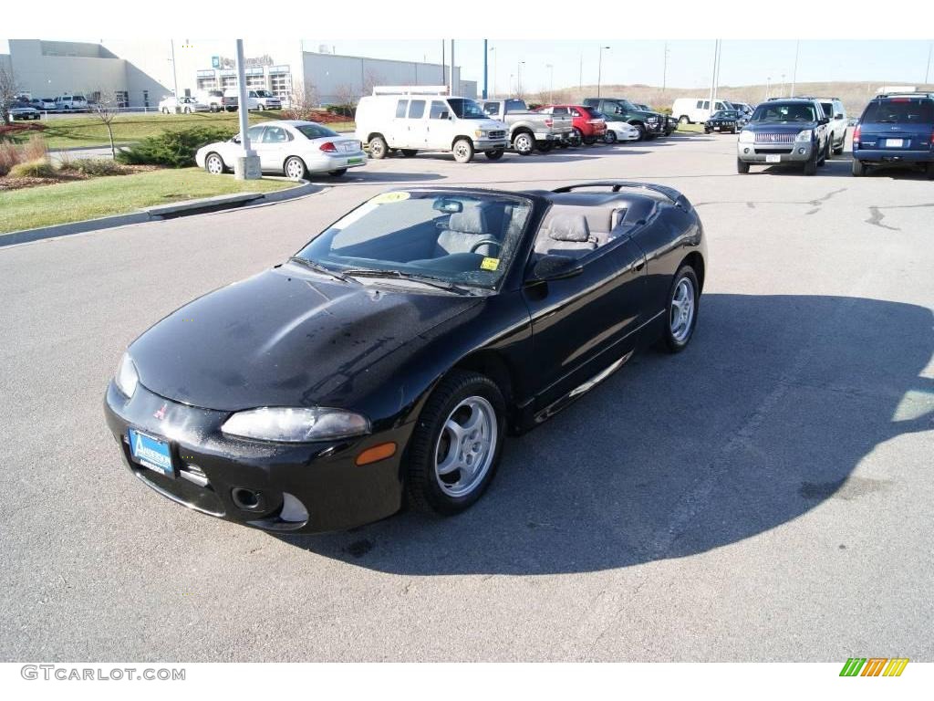 1998 Eclipse Spyder GS - Kalapana Black / Gray photo #25
