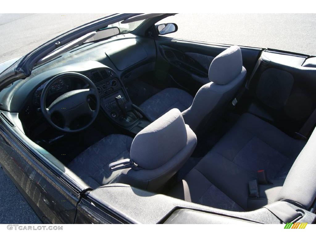 1998 Eclipse Spyder GS - Kalapana Black / Gray photo #26