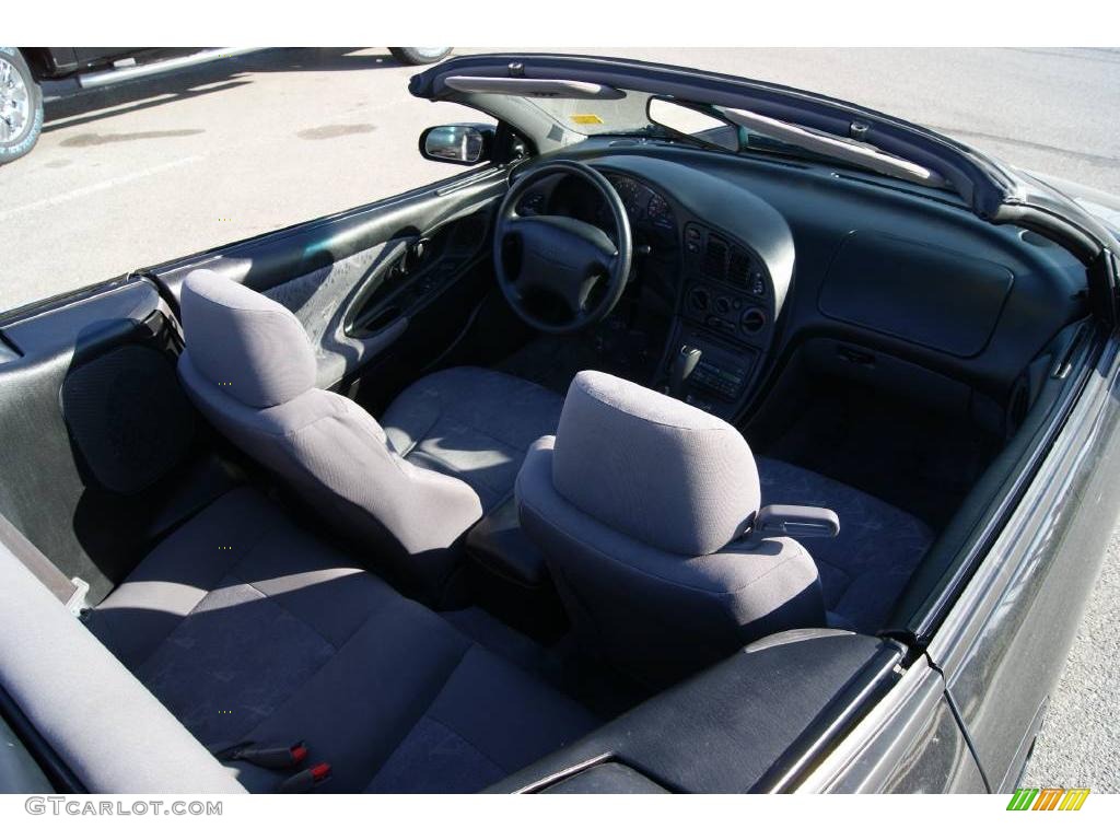 1998 Eclipse Spyder GS - Kalapana Black / Gray photo #28