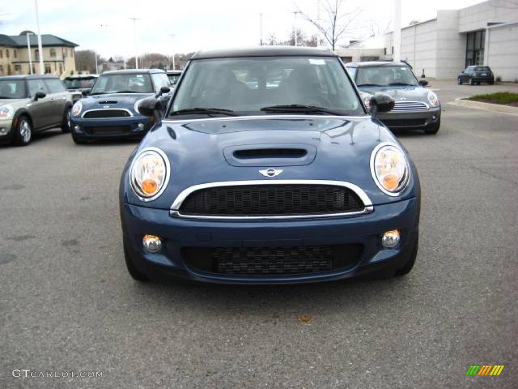 2010 Cooper S Clubman - Horizon Blue Metallic / Grey/Carbon Black photo #8