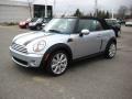 Pure Silver Metallic 2010 Mini Cooper Convertible