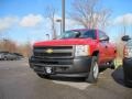 Victory Red 2010 Chevrolet Silverado 1500 Extended Cab 4x4
