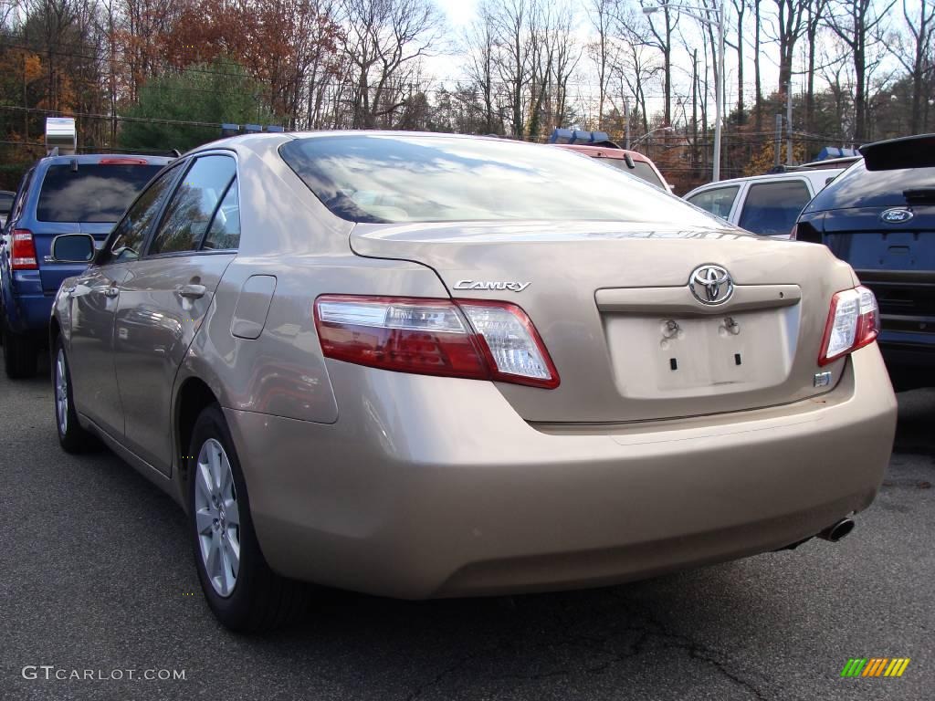 2007 Camry Hybrid - Desert Sand Mica / Bisque photo #7