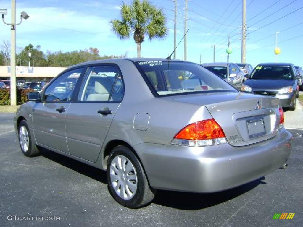 2006 Lancer ES - Warm Sand Metallic / Tan photo #3