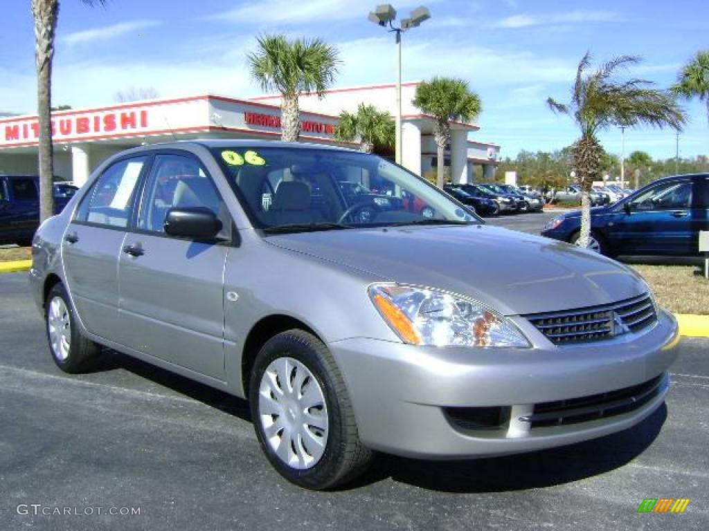 2006 Lancer ES - Warm Sand Metallic / Tan photo #6