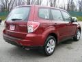 2009 Camellia Red Pearl Subaru Forester 2.5 X  photo #5