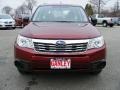 2009 Camellia Red Pearl Subaru Forester 2.5 X  photo #8