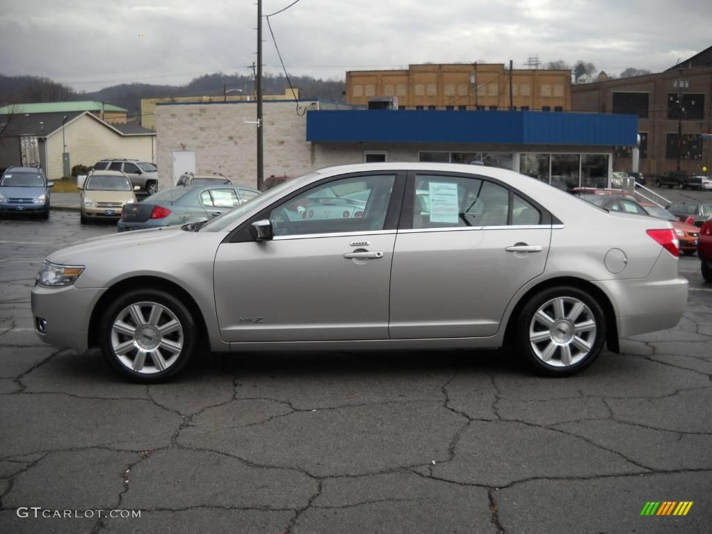 2008 MKZ Sedan - Silver Birch Metallic / Light Stone photo #5