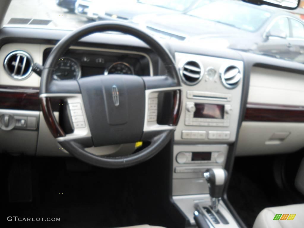 2008 MKZ Sedan - Silver Birch Metallic / Light Stone photo #11