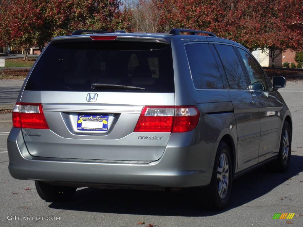 2005 Odyssey EX-L - Slate Green Metallic / Gray photo #4