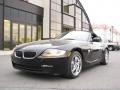2006 Jet Black BMW Z4 3.0i Roadster  photo #2