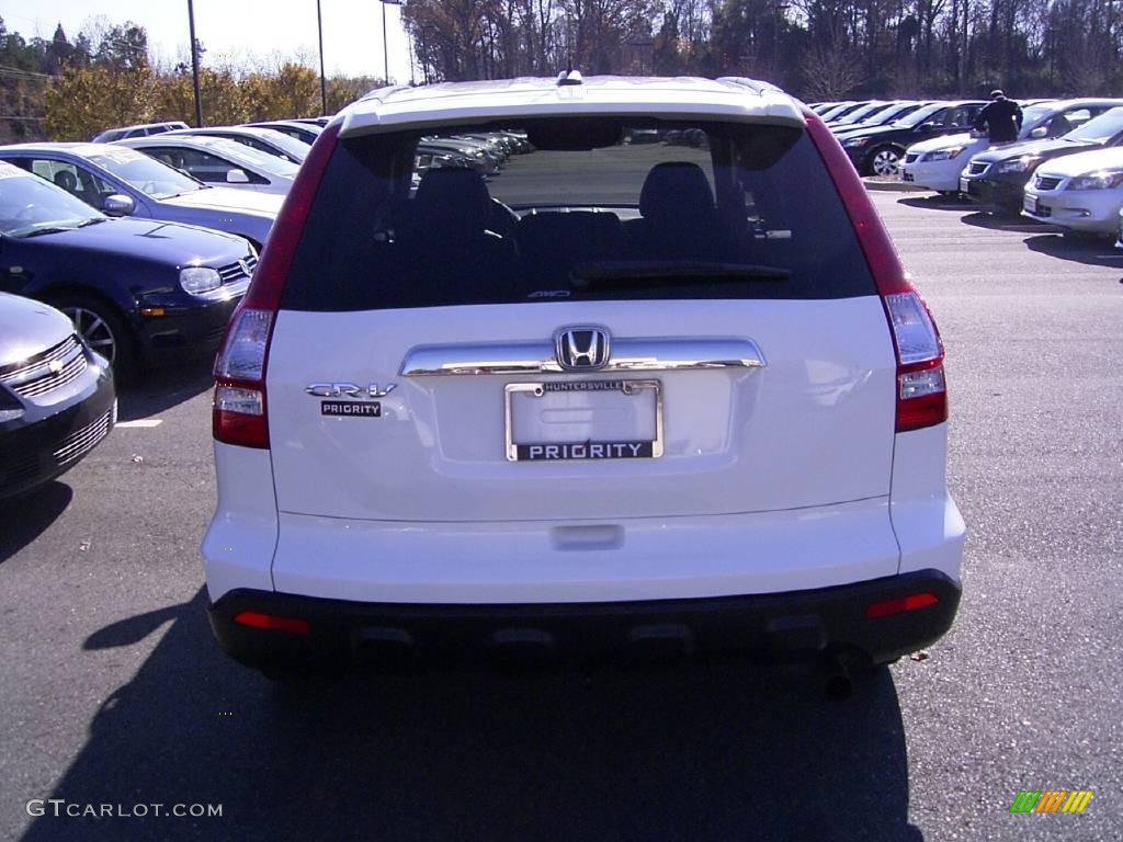 2007 CR-V EX-L 4WD - Taffeta White / Gray photo #3