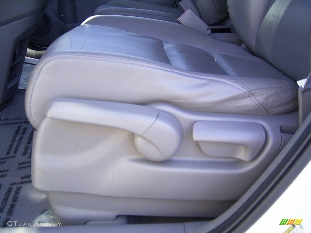 2007 CR-V EX-L 4WD - Taffeta White / Gray photo #9