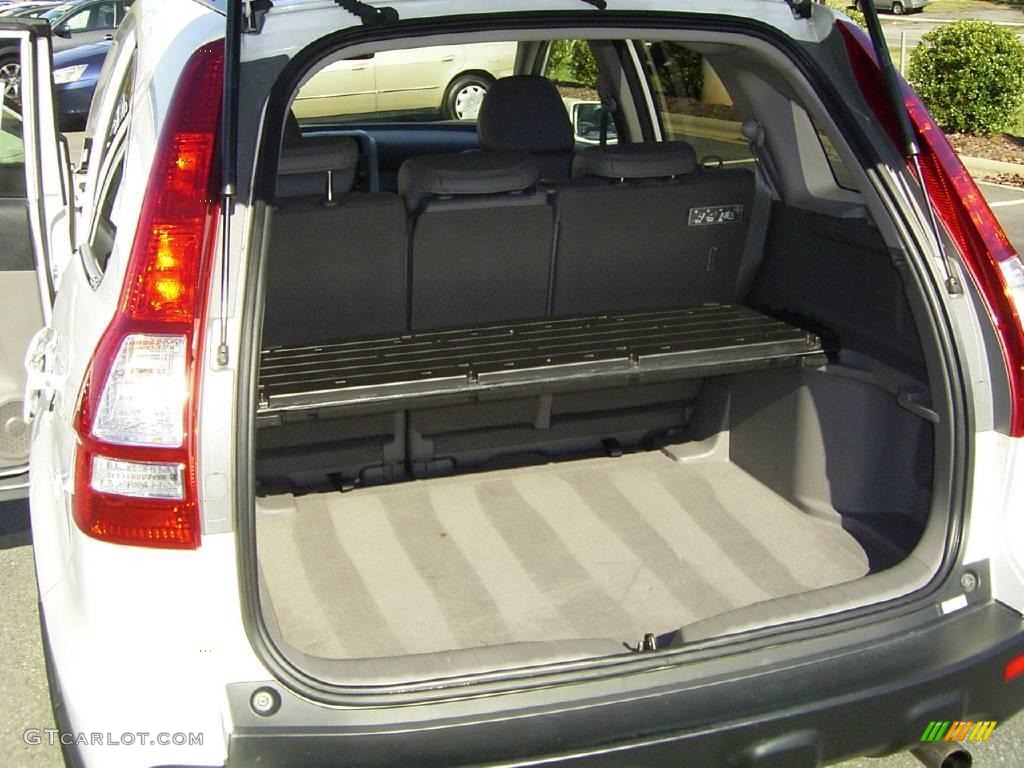 2007 CR-V EX-L 4WD - Taffeta White / Gray photo #12