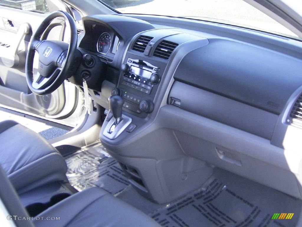 2007 CR-V EX-L 4WD - Taffeta White / Gray photo #15