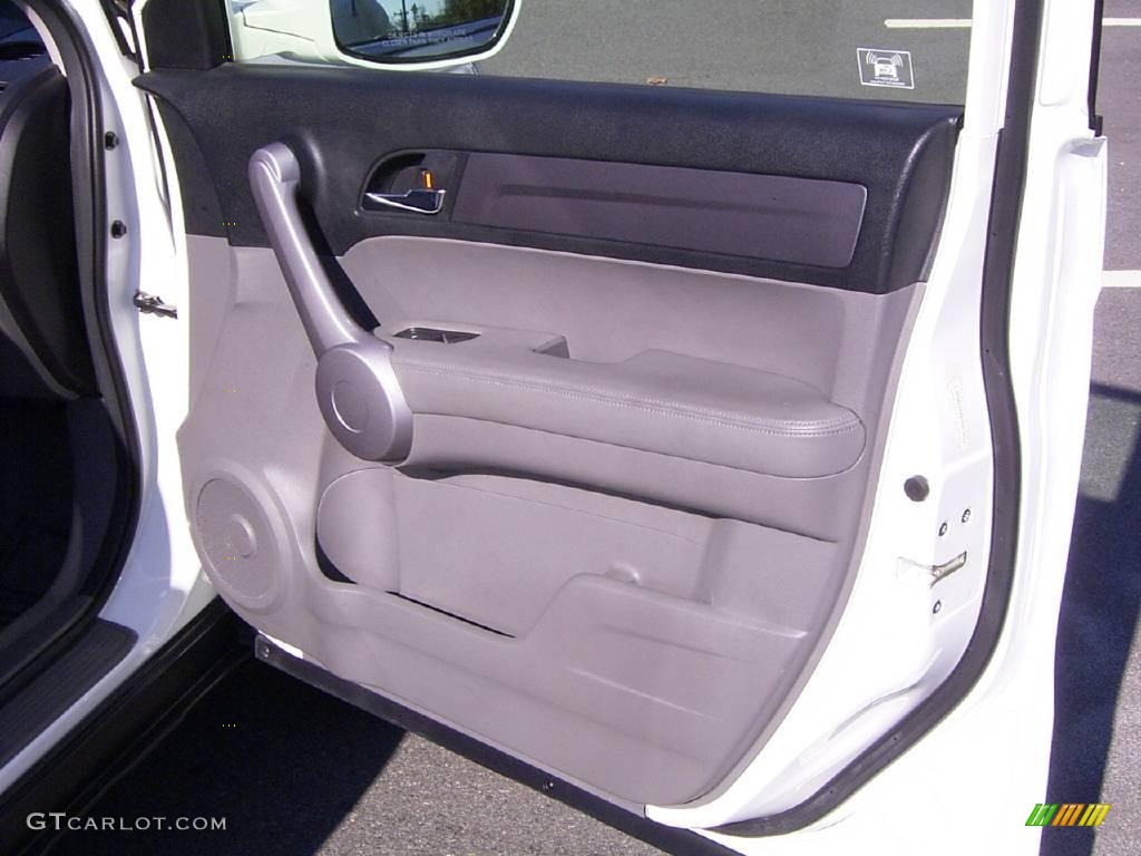 2007 CR-V EX-L 4WD - Taffeta White / Gray photo #16