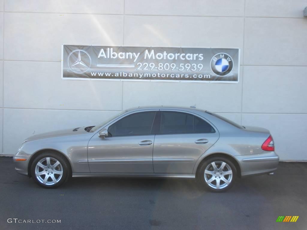 2007 E 350 Sedan - Pewter Metallic / Cashmere photo #1