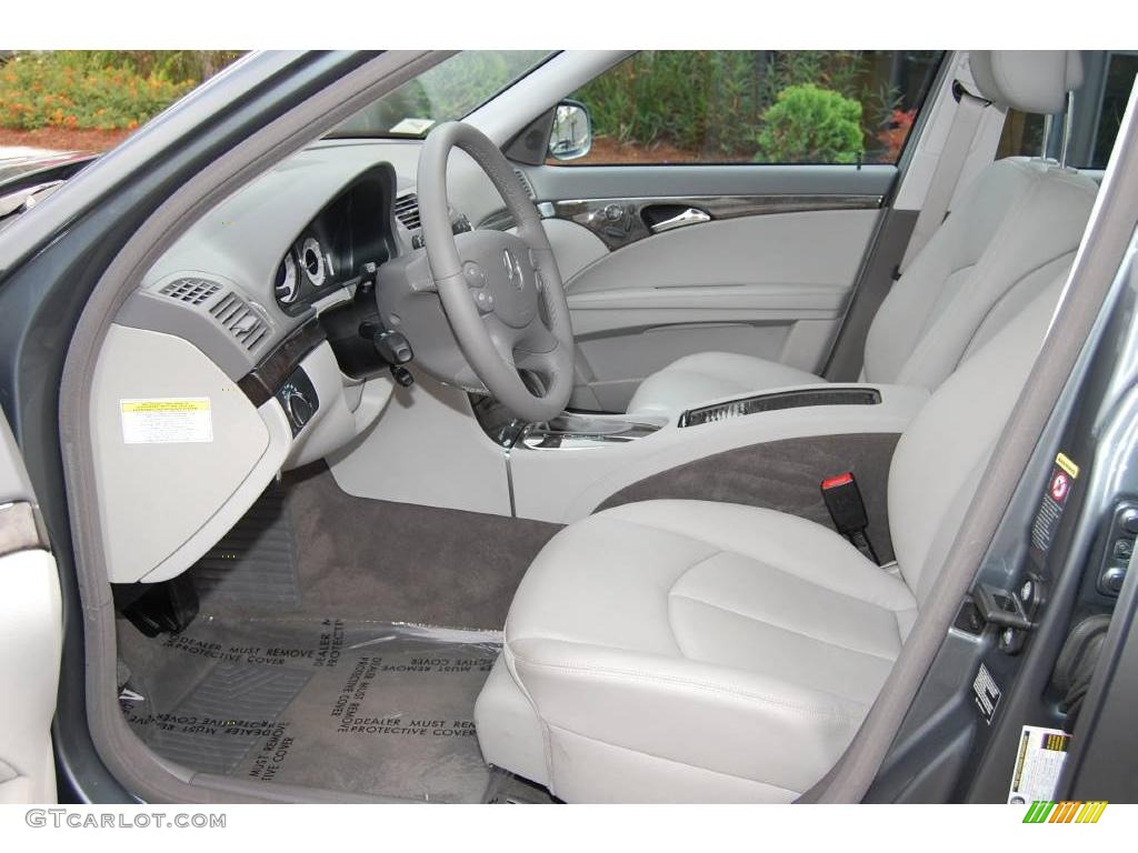 2008 E 350 Sedan - Flint Grey Metallic / Cashmere photo #5