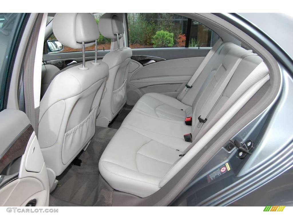 2008 E 350 Sedan - Flint Grey Metallic / Cashmere photo #7