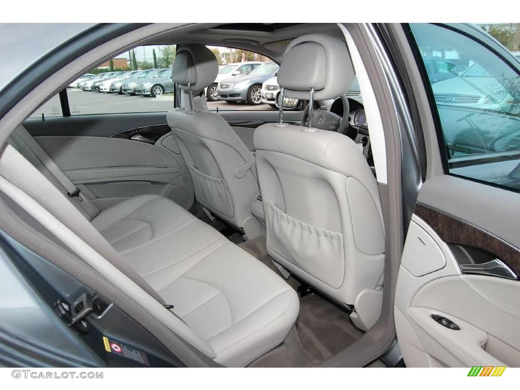 2008 E 350 Sedan - Flint Grey Metallic / Cashmere photo #9