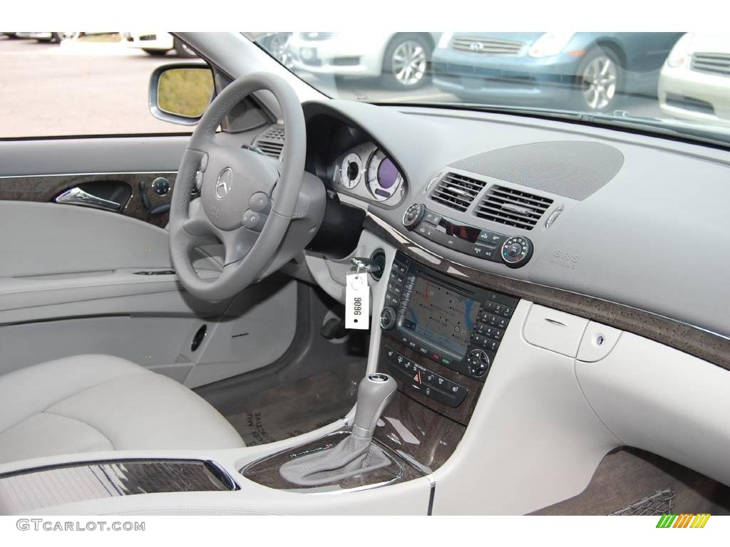 2008 E 350 Sedan - Flint Grey Metallic / Cashmere photo #10