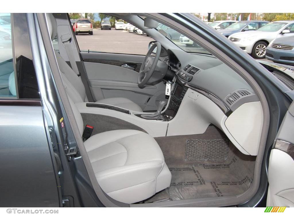 2008 E 350 Sedan - Flint Grey Metallic / Cashmere photo #11