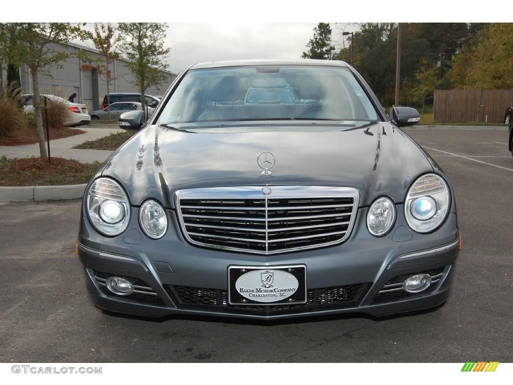 2008 E 350 Sedan - Flint Grey Metallic / Cashmere photo #13