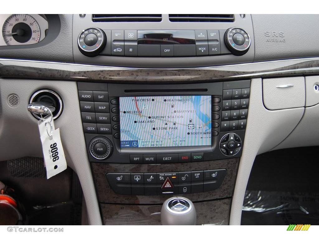 2008 E 350 Sedan - Flint Grey Metallic / Cashmere photo #21