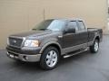 2006 Dark Stone Metallic Ford F150 Lariat SuperCab  photo #2