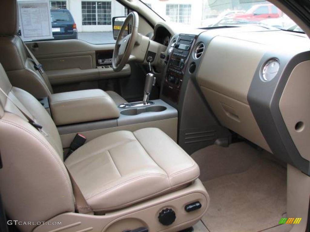 2006 F150 Lariat SuperCab - Dark Stone Metallic / Tan photo #9