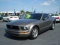 2005 Mineral Grey Metallic Ford Mustang V6 Premium Coupe  photo #3