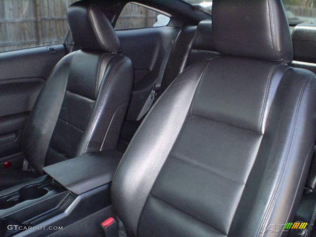 2005 Mustang V6 Premium Coupe - Mineral Grey Metallic / Dark Charcoal photo #15
