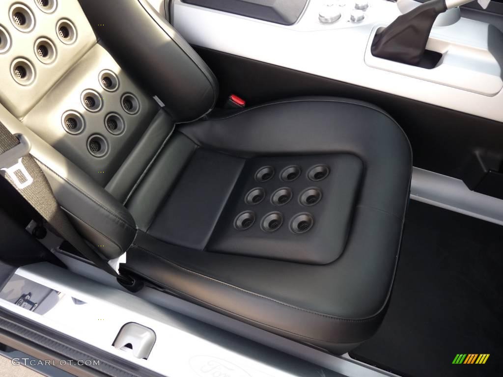 Ebony Black Interior 2005 Ford GT Standard GT Model Photo #22068224