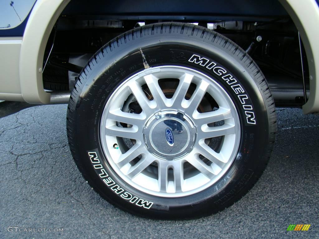 2010 F150 Lariat SuperCrew - Dark Blue Pearl Metallic / Black photo #16