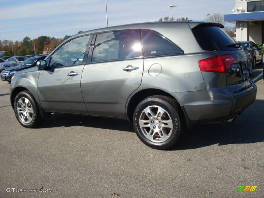 2007 MDX  - Nimbus Gray Metallic / Ebony photo #3